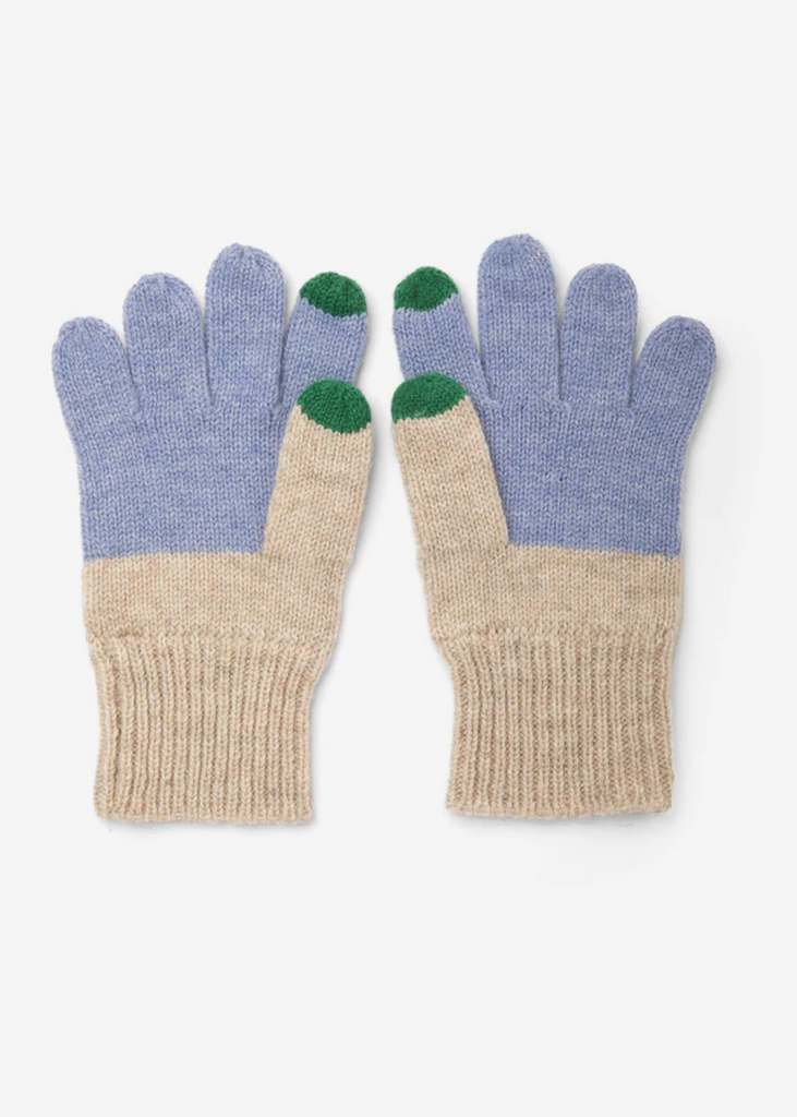 Blue/Green The Kids Being Kids Gloves | 1-2 Years Old