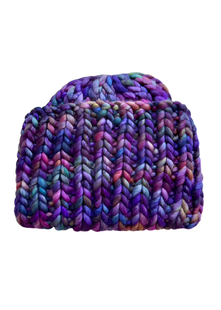Meg Cohen | Soft Wool Roving Hat Borealis