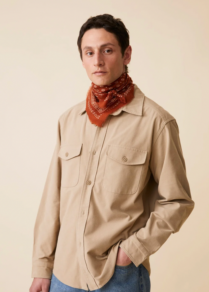 Brick Foulard No 676 Scarf