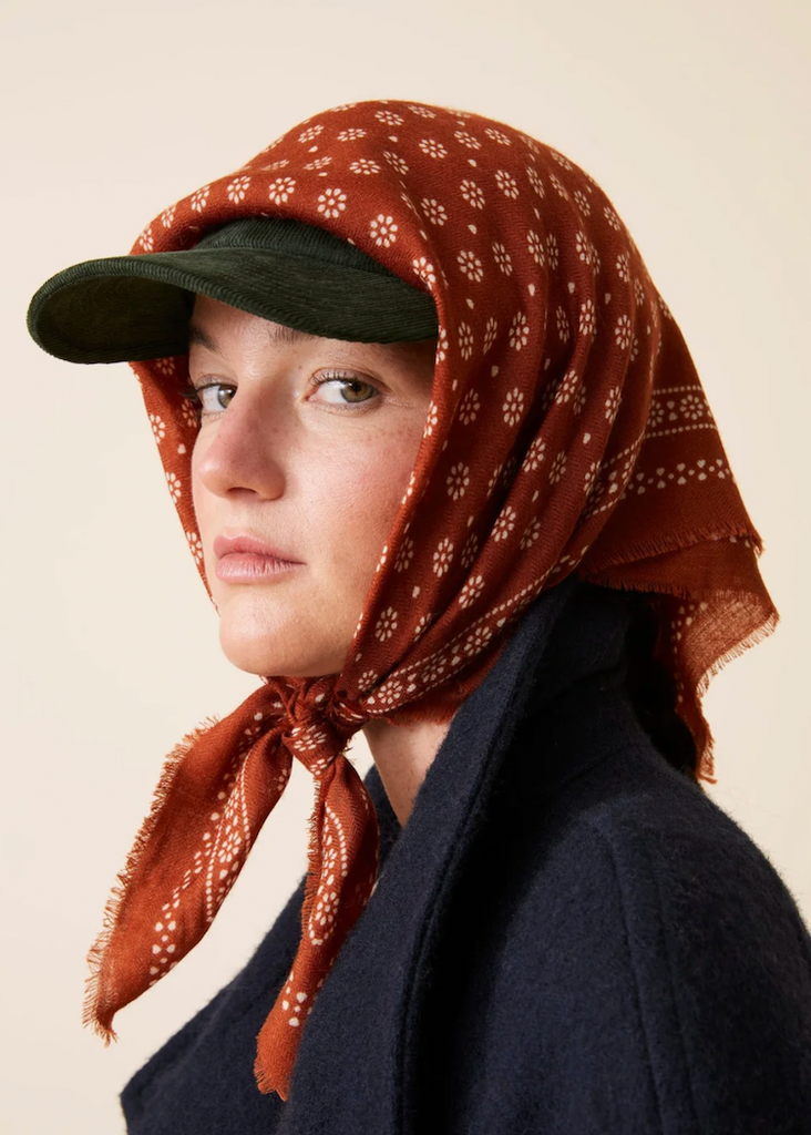 Brick Foulard No 676 Scarf
