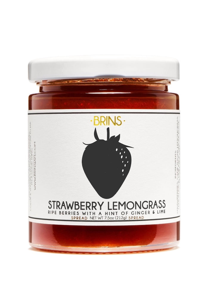 Brins | Strawberry Lemongrass Spread and Preserve