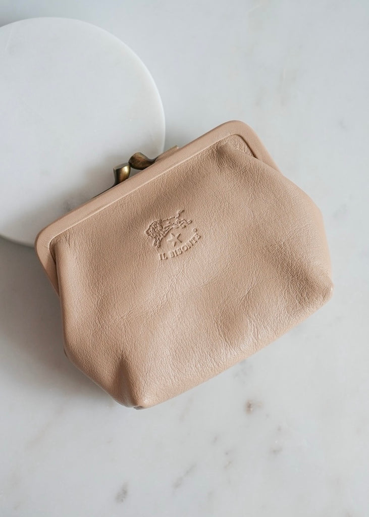 Il Bisonte | Coin Purse | Caffe Latte