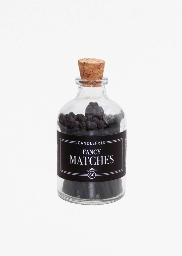 Candlefolk | Black & Black Apothecary Matches