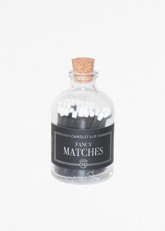 Candlefolk | Black & White Apothecary Matches