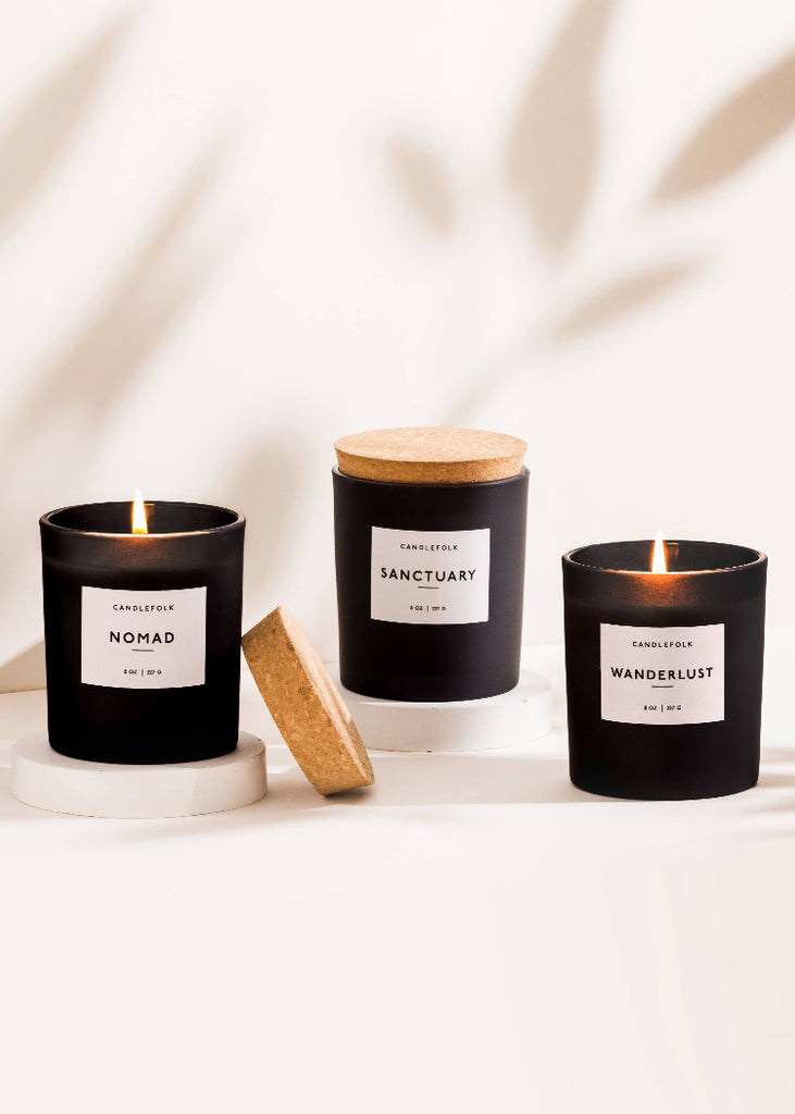 Candlefolk | Sanctuary Tumbler Candle | 8 oz