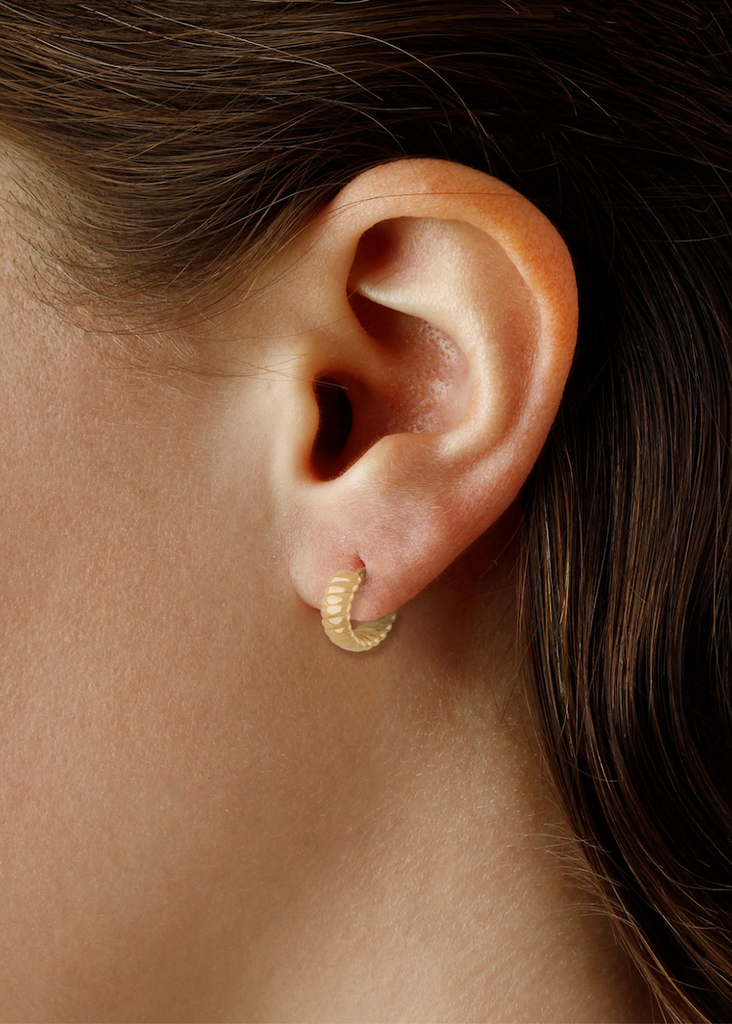 Carla Corp | 14K Gold Multi Twist Hoop Earrings