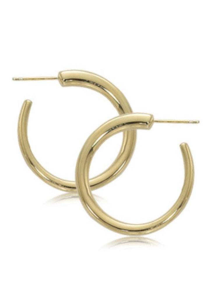 Carla Corp | 14k Small Hoop with Post