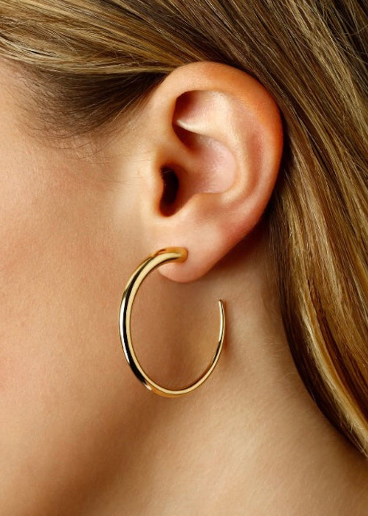 Carla Corp | 14k Small Hoop with Post