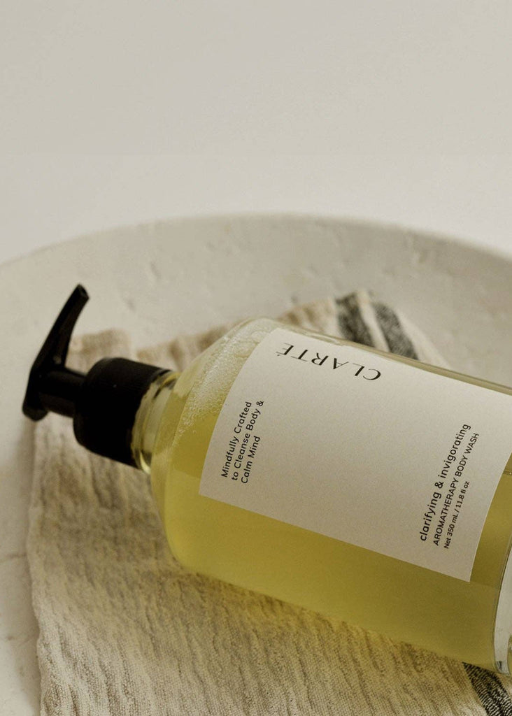 Cedar and Myrrh | Clarté Aromatherapy Body Wash