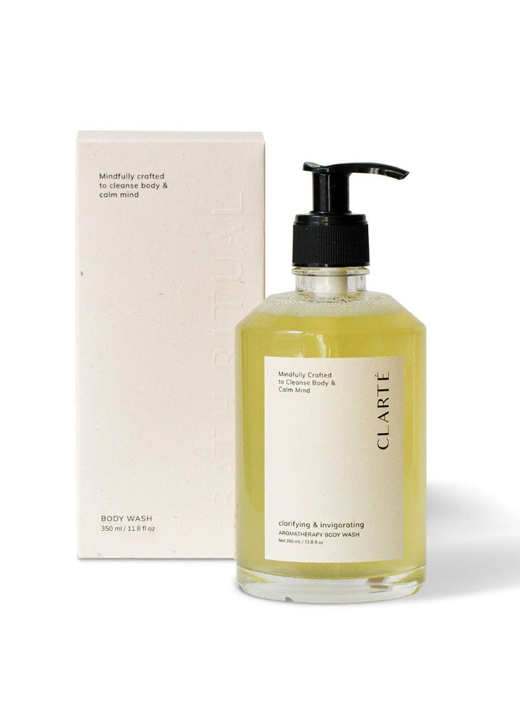 Cedar and Myrrh | Clarté Aromatherapy Body Wash