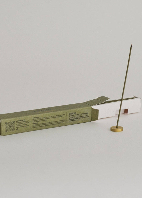 Cedar and Myrrh | Japanese Hinoki Incense Stick Set | 30 Sticks