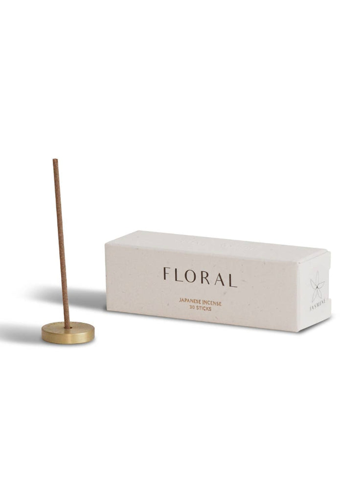 Cedar and Myrrh | Jasmine Japanese Incense Set | 30 Sticks