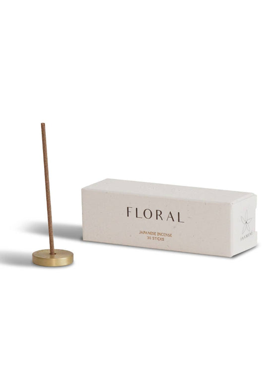 Cedar and Myrrh | Jasmine Japanese Incense Set | 30 Sticks