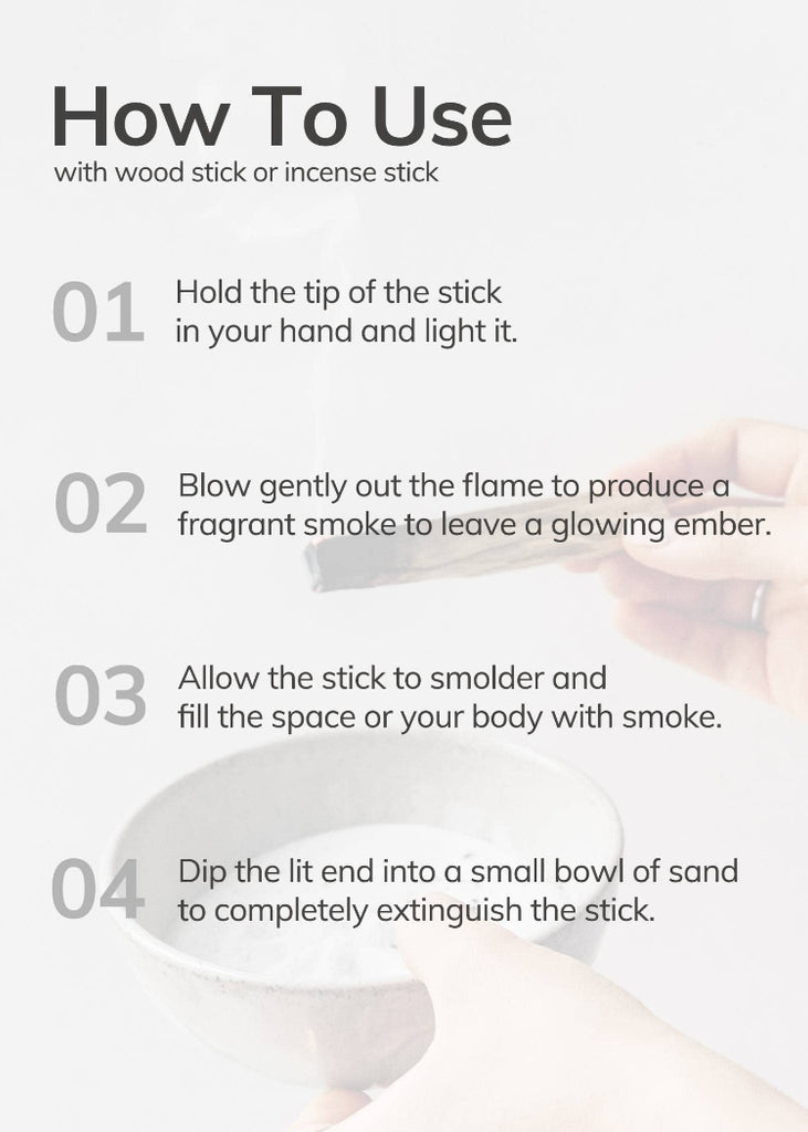 Cedar and Myrrh | Mini Cinnamon Hand-rolled Incense Stick | 30 Sticks
