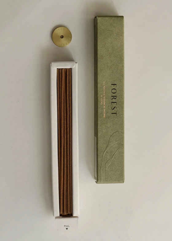 Cedar and Myrrh | Japanese White Sage Incense Stick Set | 30 Sticks