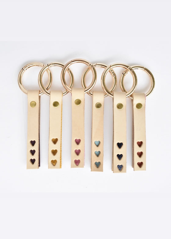 Celina Mancurti | Triple Heart Keychain