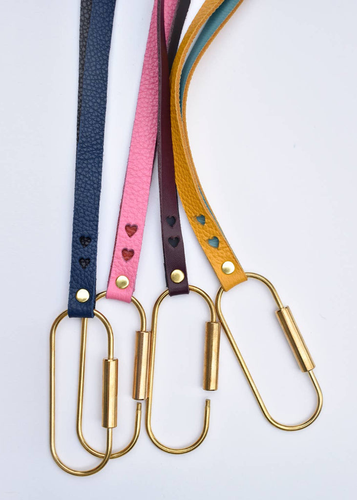 Celina Mancurti | Leather Keychain