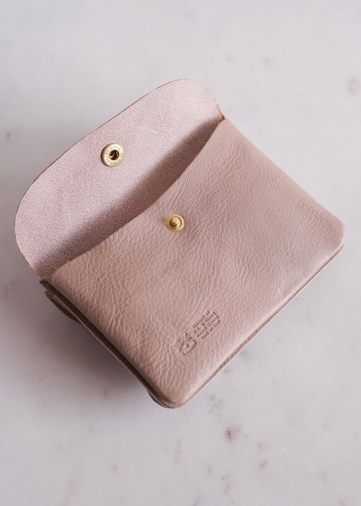 Il Bisonte | Classic Envelope Wallet | Beige Vasari