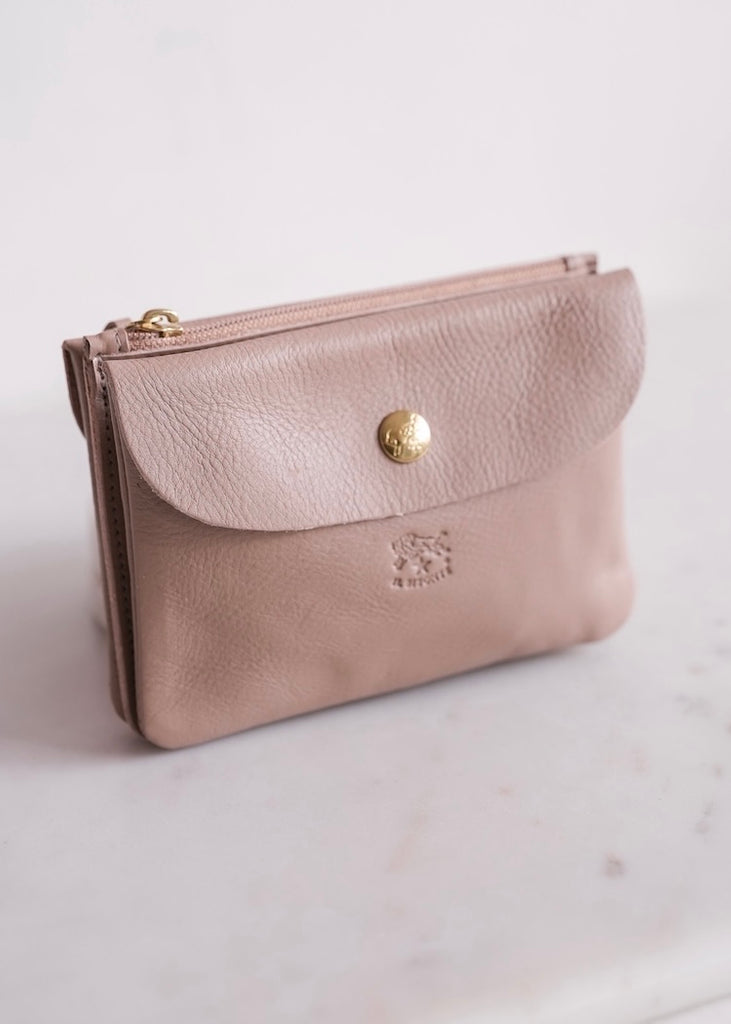 Il Bisonte | Classic Envelope Wallet | Beige Vasari