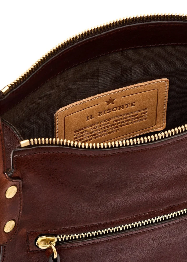 Il Bisonte | Essenza Crossbody Bag | Coffee