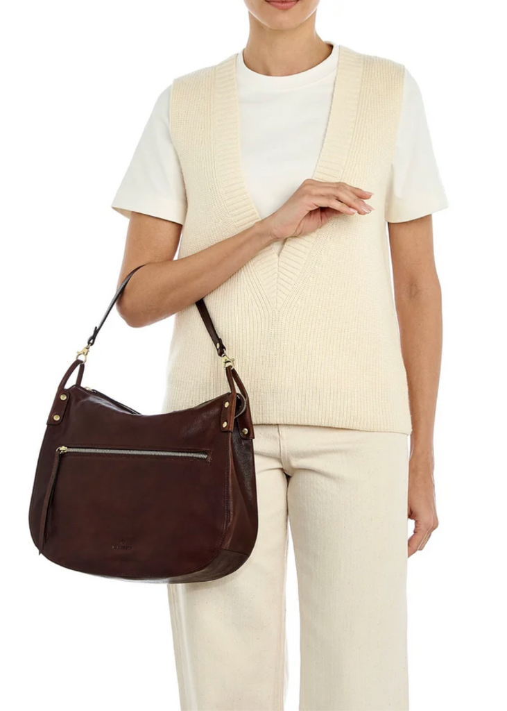 Il Bisonte | Essenza Shoulder Bag | Coffee