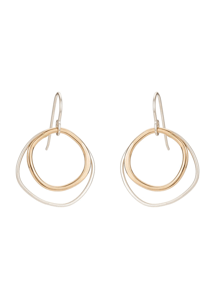 Colleen Mauer Designs | Double Rounded Square Earrings