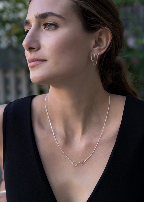 Colleen Mauer Designs | Five Loop Mini Pebble Necklace