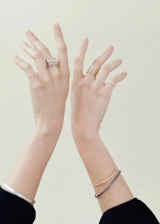 Colleen Mauer Designs | Gold Gibbous Cuff