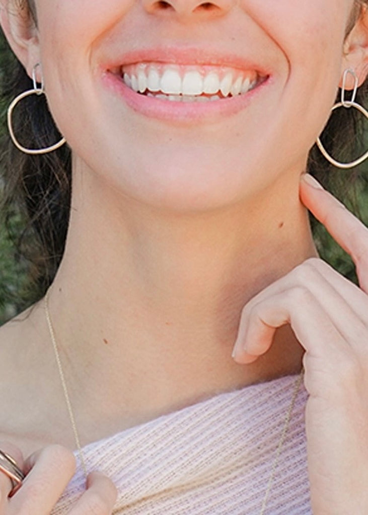 Colleen Mauer Designs | Interlocking Rectangle + Square Post Earrings