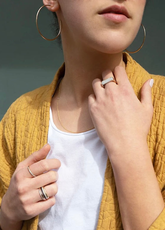 Colleen Mauer Designs | Large Classic Hoops