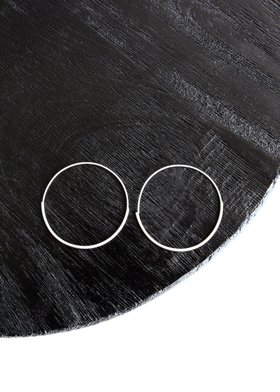 Colleen Mauer Designs | Large Half Moon Pull-Through Hoop