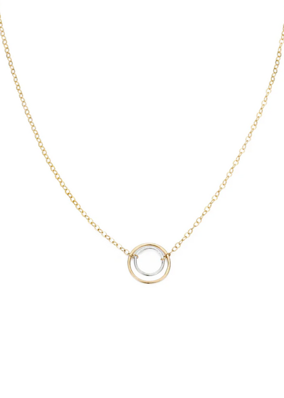 Colleen Mauer Designs | Nesting Circle Necklace