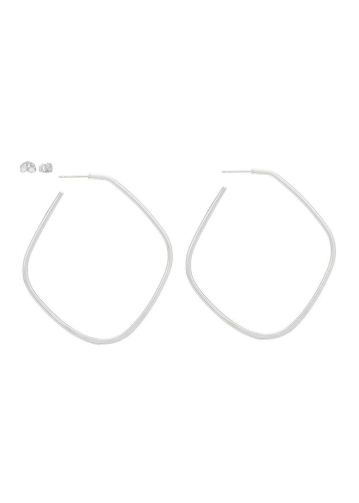 Colleen Mauer Designs | Square Hoop Earrings