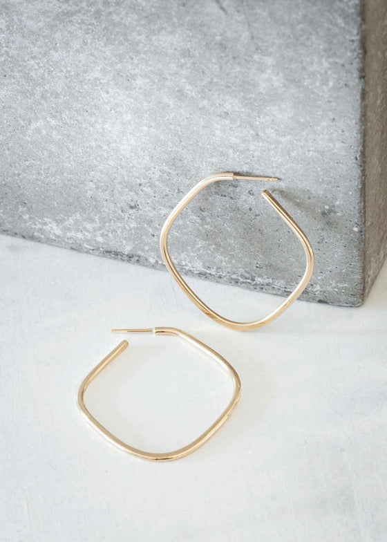 Colleen Mauer Designs | Square Hoops