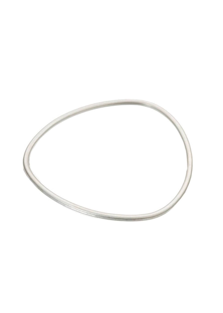 Colleen Mauer Designs | Thick Individual Bangle | Silver