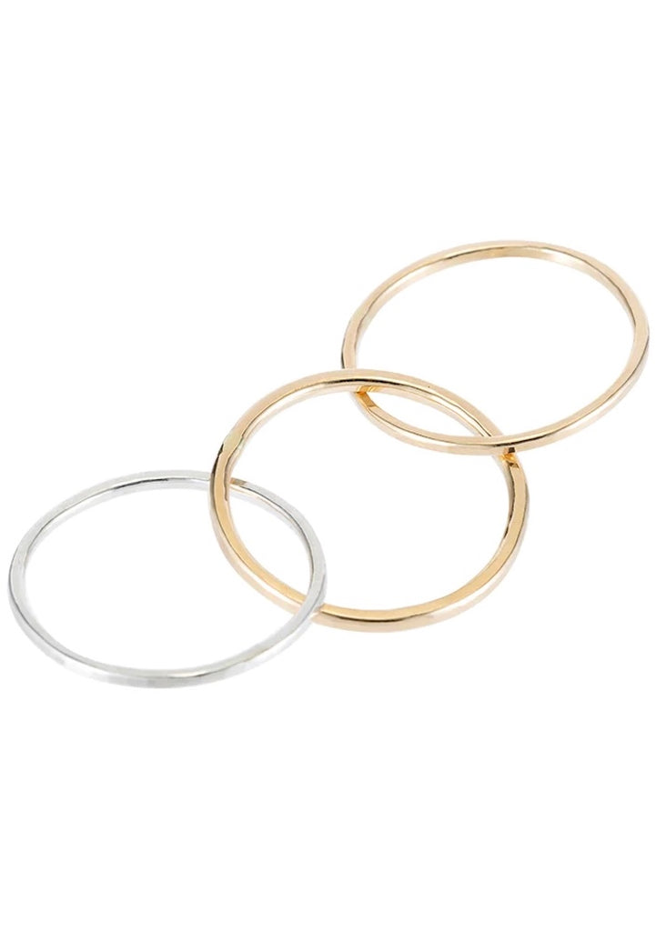 Colleen Mauer Designs | Three Band Interlocking Ring