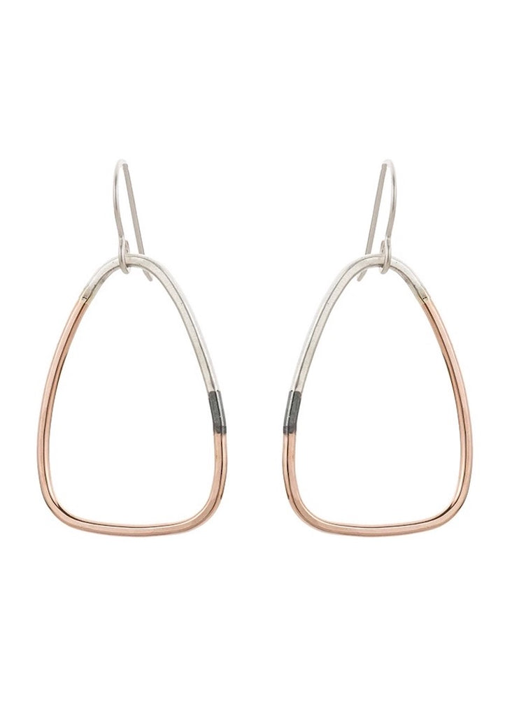 Colleen Mauer Designs | Tri-Toned Earring