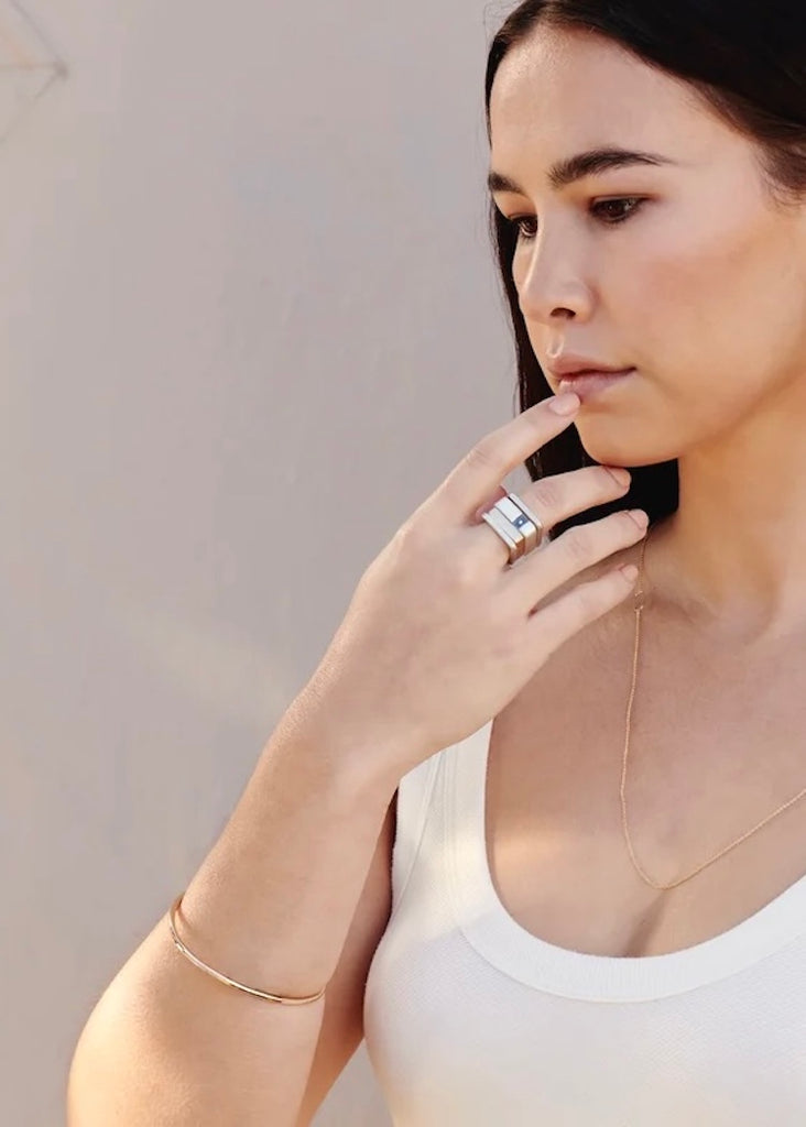 Colleen Mauer Designs | Yellow Gold Bangle