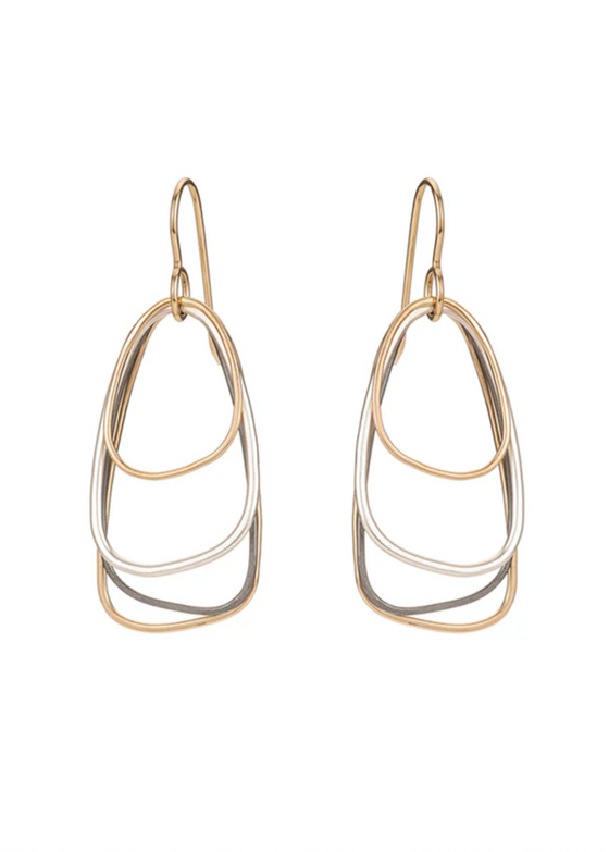 Colleen Mauer | Multi-Triangle Earring