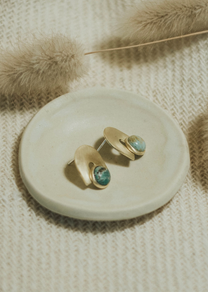 Commonform | Bali Studs | Turquoise