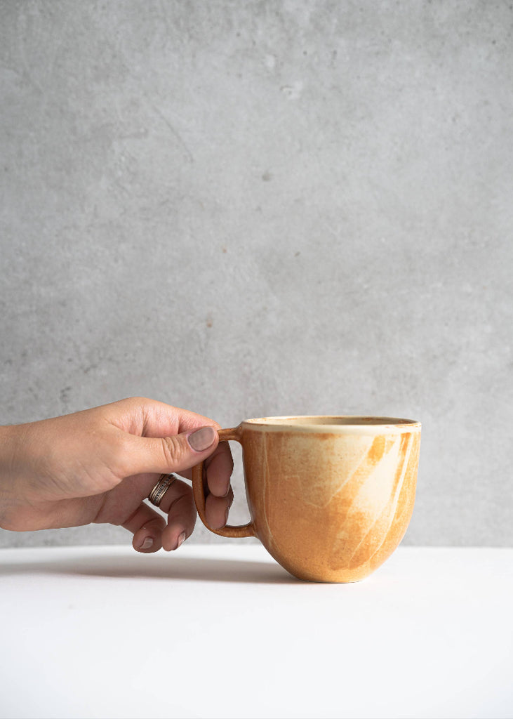 Creating Comfort Lab | Caramel Stoneware Coffee Mug