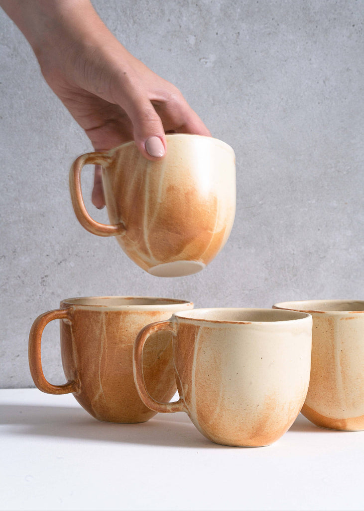Creating Comfort Lab | Caramel Stoneware Coffee Mug