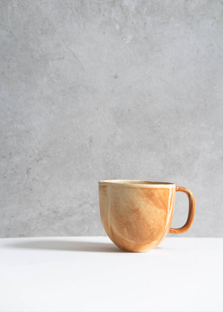 Creating Comfort Lab | Caramel Stoneware Coffee Mug