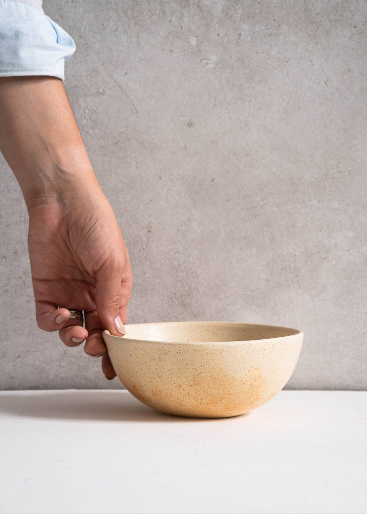 Creating Comfort Lab | Caramel Stoneware Everyday Bowl