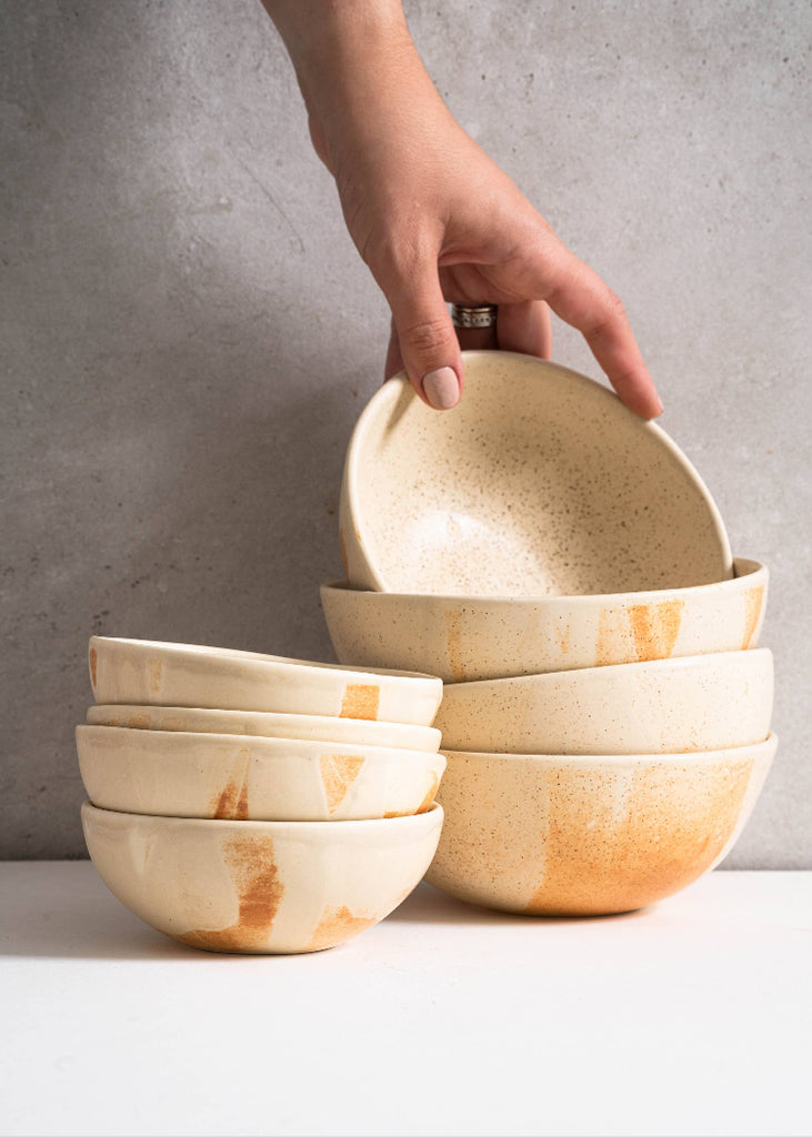 Creating Comfort Lab | Caramel Stoneware Everyday Bowl