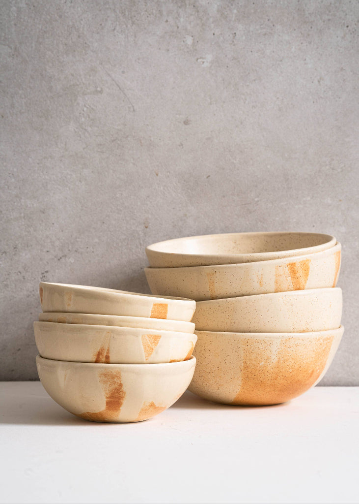 Creating Comfort Lab | Caramel Stoneware Everyday Bowl