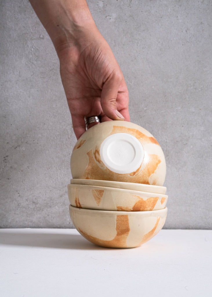 Creating Comfort Lab | Caramel Stoneware Mini Bowl