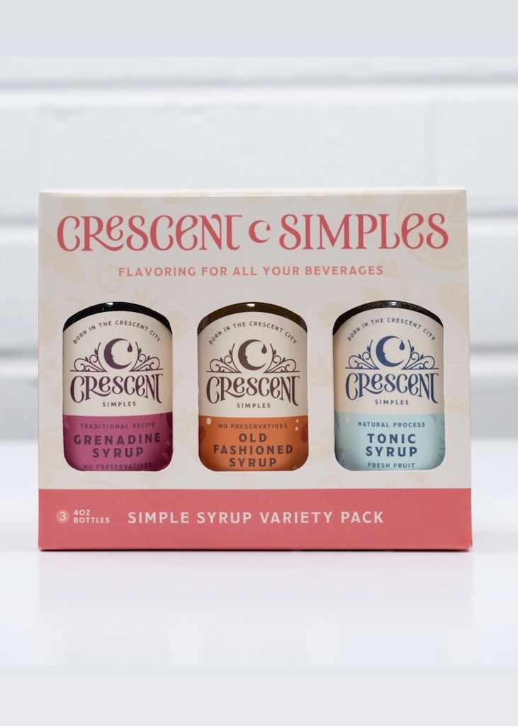 Crescent Simples | Bar Essentials 3-Pack