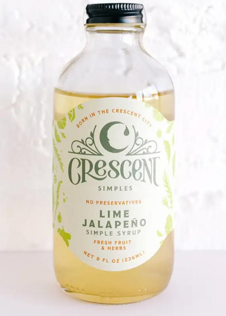 Crescent Simples | Lime Jalapeno Simple Syrup