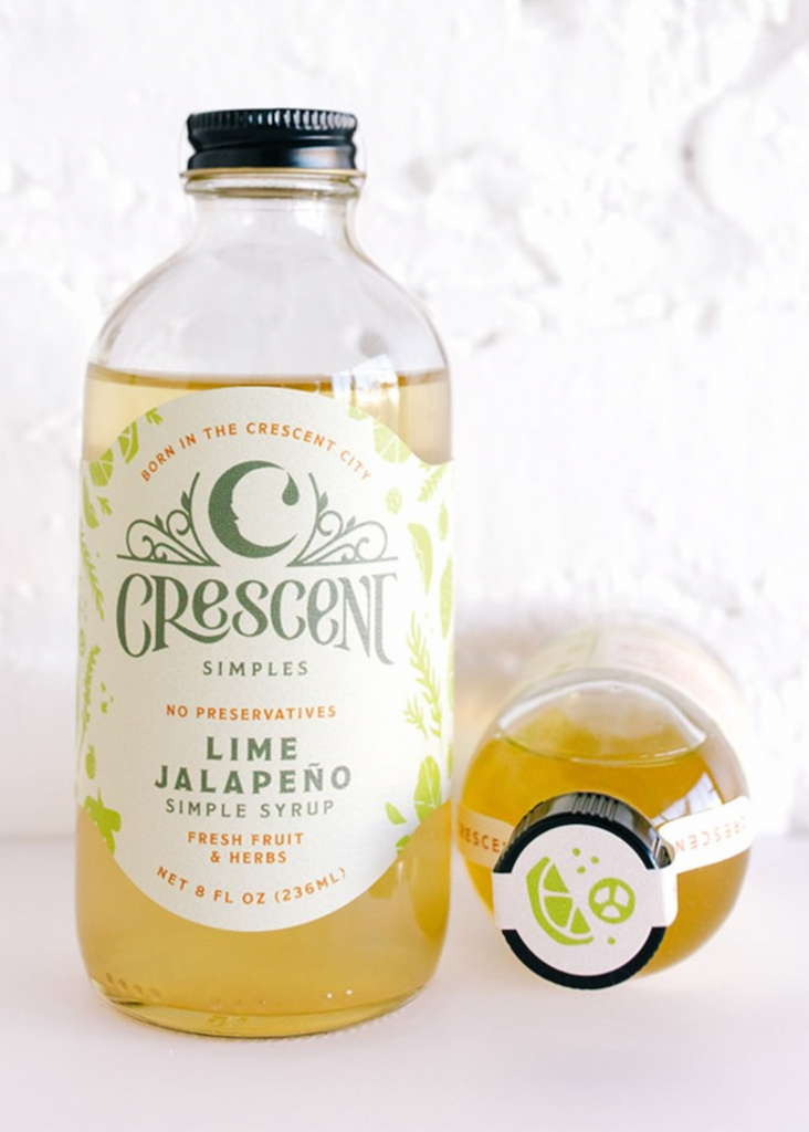 Crescent Simples | Lime Jalapeno Simple Syrup